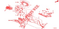 INSTRUMENT, ZIERSTUECK (COTE DE CONDUCTEUR) (LH) für Honda ACCORD DIESEL 2.2 ELEGANCE PACK 4 Türen 5 gang automatikgetriebe 2014