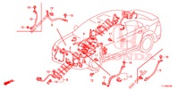 KABELBAUM (1) (LH) für Honda ACCORD DIESEL 2.2 ELEGANCE PACK 4 Türen 5 gang automatikgetriebe 2014