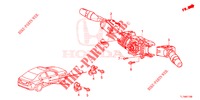 KOMBISCHALTER  für Honda ACCORD DIESEL 2.2 ELEGANCE PACK 4 Türen 5 gang automatikgetriebe 2014