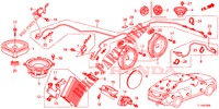 RADIOANTENNE/LAUTSPRECHER (LH) für Honda ACCORD DIESEL 2.2 ELEGANCE PACK 4 Türen 5 gang automatikgetriebe 2014