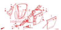 TUERBLECHE, HINTEN(4D)  für Honda ACCORD DIESEL 2.2 ELEGANCE PACK 4 Türen 5 gang automatikgetriebe 2014