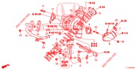 TURBOLADER SYSTEM (DIESEL) für Honda ACCORD DIESEL 2.2 ELEGANCE PACK 4 Türen 5 gang automatikgetriebe 2014