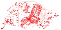VORNE SITZKOMPONENTEN (G.) (HAUTEUR MANUELLE) für Honda ACCORD DIESEL 2.2 ELEGANCE PACK 4 Türen 5 gang automatikgetriebe 2014