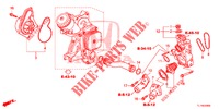WASSERPUMPE/THERMOSTAT (DIESEL) für Honda ACCORD DIESEL 2.2 ELEGANCE PACK 4 Türen 5 gang automatikgetriebe 2014