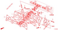 ANSAUGKRUEMMER (DIESEL) für Honda ACCORD DIESEL 2.2 EXECUTIVE 4 Türen 6 gang-Schaltgetriebe 2014
