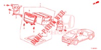 AUDIOEINHEIT (NAVIGATION) für Honda ACCORD DIESEL 2.2 EXECUTIVE 4 Türen 6 gang-Schaltgetriebe 2014
