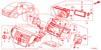 AUDIOEINHEIT  für Honda ACCORD DIESEL 2.2 EXECUTIVE 4 Türen 6 gang-Schaltgetriebe 2014