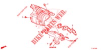 AUSPUFFKRUEMMER (DIESEL) für Honda ACCORD DIESEL 2.2 EXECUTIVE 4 Türen 6 gang-Schaltgetriebe 2014