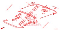 DACHGLEITTEILE  für Honda ACCORD DIESEL 2.2 EXECUTIVE 4 Türen 6 gang-Schaltgetriebe 2014