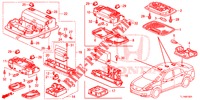 INNENLEUCHTE (2) für Honda ACCORD DIESEL 2.2 EXECUTIVE 4 Türen 6 gang-Schaltgetriebe 2014