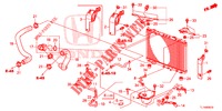 KUEHLERSCHLAUCH/RESERVETANK (DIESEL) für Honda ACCORD DIESEL 2.2 EXECUTIVE 4 Türen 6 gang-Schaltgetriebe 2014