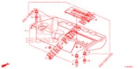 MOTORABDECKUNG (DIESEL) für Honda ACCORD DIESEL 2.2 EXECUTIVE 4 Türen 6 gang-Schaltgetriebe 2014