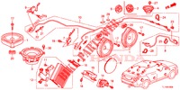RADIOANTENNE/LAUTSPRECHER (LH) für Honda ACCORD DIESEL 2.2 EXECUTIVE 4 Türen 6 gang-Schaltgetriebe 2014