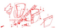 TUERBLECHE, HINTEN(4D)  für Honda ACCORD DIESEL 2.2 EXECUTIVE 4 Türen 6 gang-Schaltgetriebe 2014