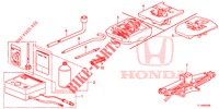 WERKZEUGE/WAGENHEBER  für Honda ACCORD DIESEL 2.2 EXECUTIVE 4 Türen 6 gang-Schaltgetriebe 2014