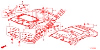 DACHVERKLEIDUNG  für Honda ACCORD DIESEL 2.2 LUXURY 4 Türen 5 gang automatikgetriebe 2014