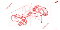 DREHZAHLMESSER  für Honda ACCORD DIESEL 2.2 LUXURY 4 Türen 5 gang automatikgetriebe 2014