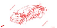 KABELBAUM (2) (LH) für Honda ACCORD DIESEL 2.2 LUXURY 4 Türen 5 gang automatikgetriebe 2014