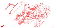 KABELBAUM (3) (LH) für Honda ACCORD DIESEL 2.2 LUXURY 4 Türen 5 gang automatikgetriebe 2014