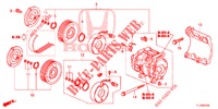 KLIMAANLAGE (COMPRESSEUR) (DIESEL) für Honda ACCORD DIESEL 2.2 LUXURY 4 Türen 5 gang automatikgetriebe 2014