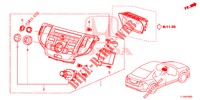 MITTLERES MODUL (NAVIGATION) für Honda ACCORD DIESEL 2.2 LUXURY 4 Türen 5 gang automatikgetriebe 2014
