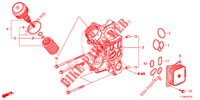 OELFILTERGEHAEUSE (DIESEL) für Honda ACCORD DIESEL 2.2 LUXURY 4 Türen 5 gang automatikgetriebe 2014