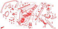 TUERVERKLEIDUNG, HINTEN(4D)  für Honda ACCORD DIESEL 2.2 LUXURY 4 Türen 5 gang automatikgetriebe 2014