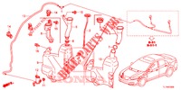 WINDSCHUTZSCHEIBENWASCHER (2D)  für Honda ACCORD DIESEL 2.2 LUXURY 4 Türen 5 gang automatikgetriebe 2014