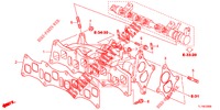 ANSAUGKRUEMMER (DIESEL) für Honda ACCORD DIESEL 2.2 EXECUTIVE H 4 Türen 6 gang-Schaltgetriebe 2014