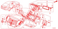 AUDIOEINHEIT  für Honda ACCORD DIESEL 2.2 EXECUTIVE H 4 Türen 6 gang-Schaltgetriebe 2014