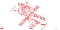 AUSPUFFKRUEMMER (DIESEL) für Honda ACCORD DIESEL 2.2 EXECUTIVE H 4 Türen 6 gang-Schaltgetriebe 2014
