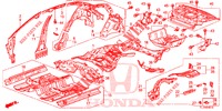 BODEN/INNENBLECHE  für Honda ACCORD DIESEL 2.2 EXECUTIVE H 4 Türen 6 gang-Schaltgetriebe 2014