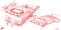 DACHVERKLEIDUNG  für Honda ACCORD DIESEL 2.2 EXECUTIVE H 4 Türen 6 gang-Schaltgetriebe 2014