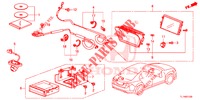 EINBAUSATZ F. RNS2  für Honda ACCORD DIESEL 2.2 EXECUTIVE H 4 Türen 6 gang-Schaltgetriebe 2014