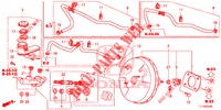 HAUPTBREMSZYLINDER/MASTER POWER (LH) für Honda ACCORD DIESEL 2.2 EXECUTIVE H 4 Türen 6 gang-Schaltgetriebe 2014