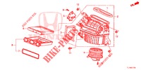 HEIZGEBLAESE (LH) für Honda ACCORD DIESEL 2.2 EXECUTIVE H 4 Türen 6 gang-Schaltgetriebe 2014