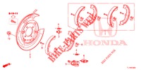HINTERRAD BREMSBACKE  für Honda ACCORD DIESEL 2.2 EXECUTIVE H 4 Türen 6 gang-Schaltgetriebe 2014