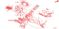 INSTRUMENT, ZIERSTUECK (COTE DE CONDUCTEUR) (LH) für Honda ACCORD DIESEL 2.2 EXECUTIVE H 4 Türen 6 gang-Schaltgetriebe 2014