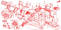 INSTRUMENT, ZIERSTUECK (COTE DE PASSAGER) (LH) für Honda ACCORD DIESEL 2.2 EXECUTIVE H 4 Türen 6 gang-Schaltgetriebe 2014