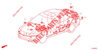 KABELBAUM (2) (LH) für Honda ACCORD DIESEL 2.2 EXECUTIVE H 4 Türen 6 gang-Schaltgetriebe 2014