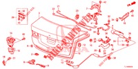 KOFFERRAUMDECKEL(4D)  für Honda ACCORD DIESEL 2.2 EXECUTIVE H 4 Türen 6 gang-Schaltgetriebe 2014