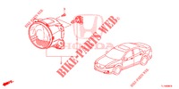 NEBELSCHEINWERFER  für Honda ACCORD DIESEL 2.2 EXECUTIVE H 4 Türen 6 gang-Schaltgetriebe 2014