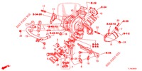 TURBOLADER SYSTEM (DIESEL) für Honda ACCORD DIESEL 2.2 EXECUTIVE H 4 Türen 6 gang-Schaltgetriebe 2014