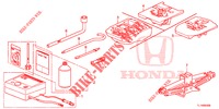 WERKZEUGE/WAGENHEBER  für Honda ACCORD DIESEL 2.2 EXECUTIVE H 4 Türen 6 gang-Schaltgetriebe 2014
