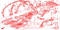 BODEN/INNENBLECHE  für Honda ACCORD DIESEL 2.2 S 4 Türen 6 gang-Schaltgetriebe 2014