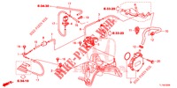 EINBAULEITUNG/UNTERDRUCKPUMPE (DIESEL) für Honda ACCORD DIESEL 2.2 S 4 Türen 6 gang-Schaltgetriebe 2014