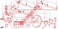 HAUPTBREMSZYLINDER/MASTER POWER (LH) für Honda ACCORD DIESEL 2.2 S 4 Türen 6 gang-Schaltgetriebe 2014