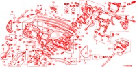 INSTRUMENTENBRETT, OBEN (LH) für Honda ACCORD DIESEL 2.2 S 4 Türen 6 gang-Schaltgetriebe 2014