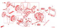 KLIMAANLAGE (COMPRESSEUR) (DIESEL) für Honda ACCORD DIESEL 2.2 S 4 Türen 6 gang-Schaltgetriebe 2014
