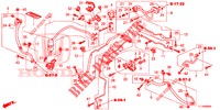 KLIMAANLAGE (FLEXIBLES/TUYAUX) (DIESEL) (LH) für Honda ACCORD DIESEL 2.2 S 4 Türen 6 gang-Schaltgetriebe 2014